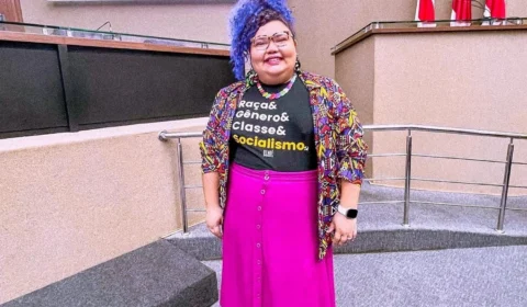 Michelle Andrews lança vaquinha e pré-candidatura em evento com apelo cultural