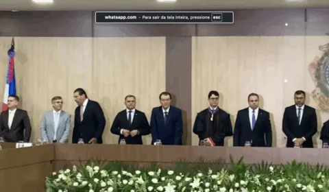 Encontros de Wilson com Braga e David têm clima desconfortável em evento no TRE-AM