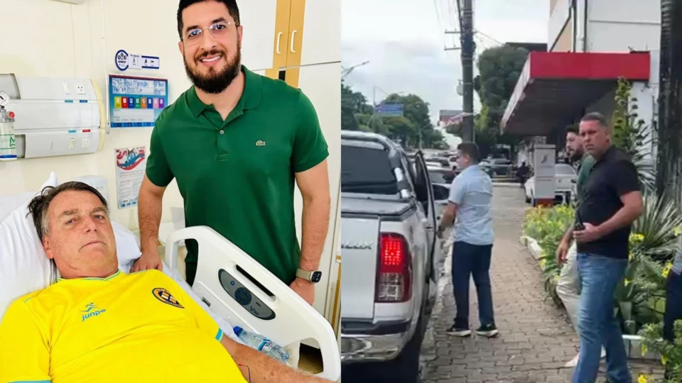 Ao contrário de David, chefe da Casa Militar de Manaus publica visita a Bolsonaro no hospital