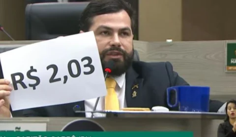 Vereador Carpê diz que suco e bolacha na merenda custam R$ 2,03 por aluno