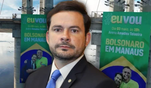 Juiz ordena remoção de vídeo com banner de Alberto Neto e Bolsonaro das redes sociais