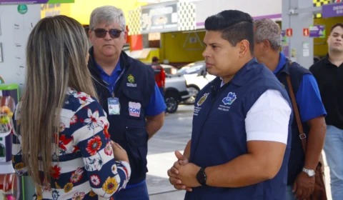 Mário César Filho coordena fiscalização em posto de combustíveis em Manaus
