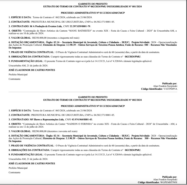 Diário Oficial dos Municípios do Amazonas (Doma)