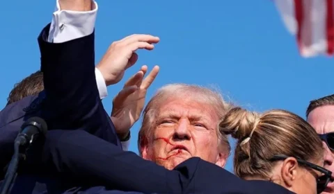 “É incrível que tal ato possa ocorrer em nosso país”, diz Trump após atentado em comício