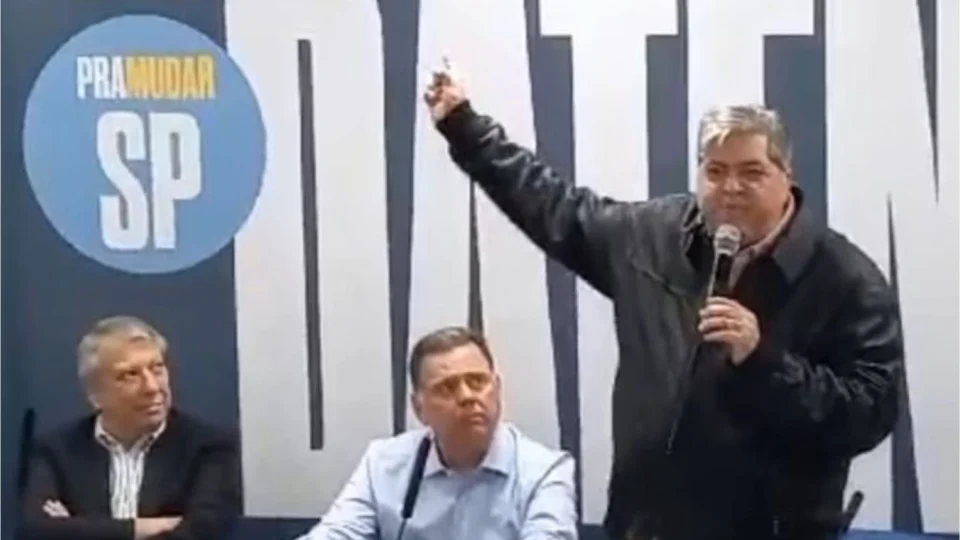 Datena é chamado de “arregão” por ala tucana e reage: “Vagabundos”