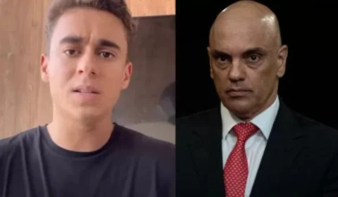 Nikolas critica Moraes e afirma: “O que tem de cabelo, tem de honra”