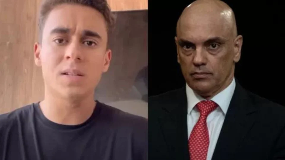 Nikolas critica Moraes e afirma: “O que tem de cabelo, tem de honra”