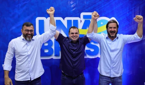 União Brasil: Antonio Rueda confirma candidatura de Roberto Cidade a prefeito de Manaus
