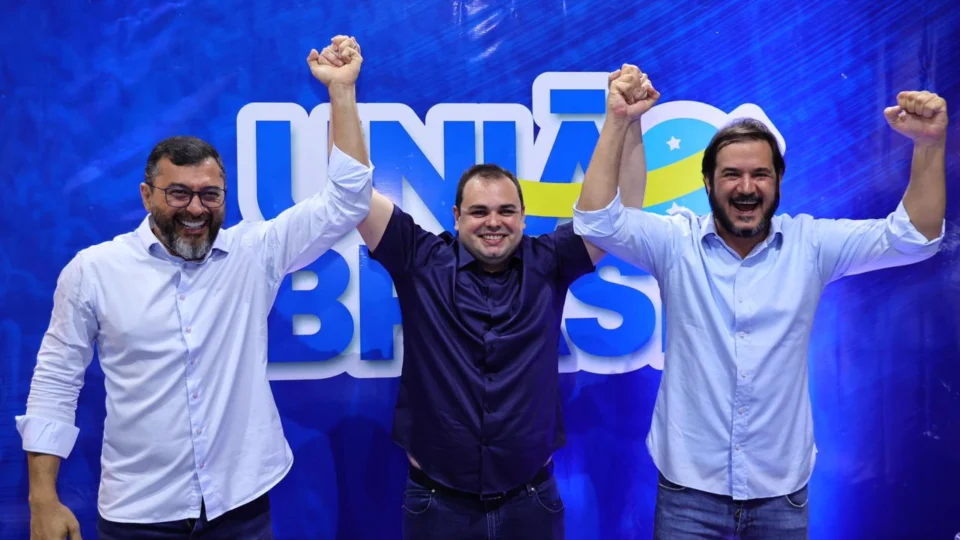 União Brasil: Antonio Rueda confirma candidatura de Roberto Cidade a prefeito de Manaus