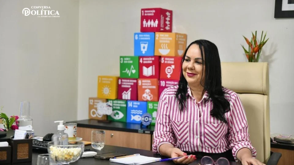 ‘Conversa Política’ debate impacto das políticas sociais com titular da Setrabes-RR, Tânia Soares