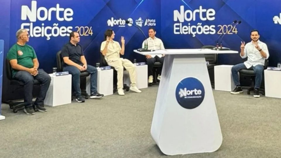 Candidatos à prefeitura de Manaus participam de segundo debate na TV