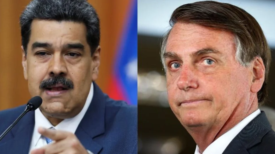 Bolsonaro rebate ataques de Maduro