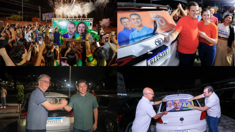 Candidatos à prefeitura de Manaus iniciam campanha com adesivaços, jingles e nas redes sociais