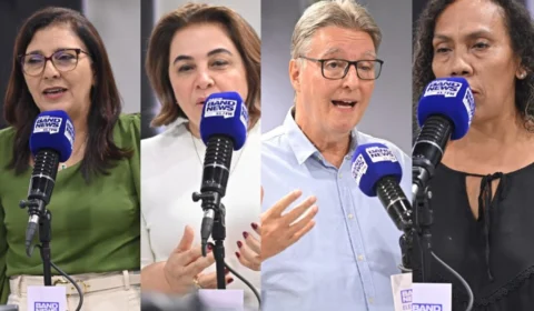 Candidatos a vice em Manaus discutem propostas em debate