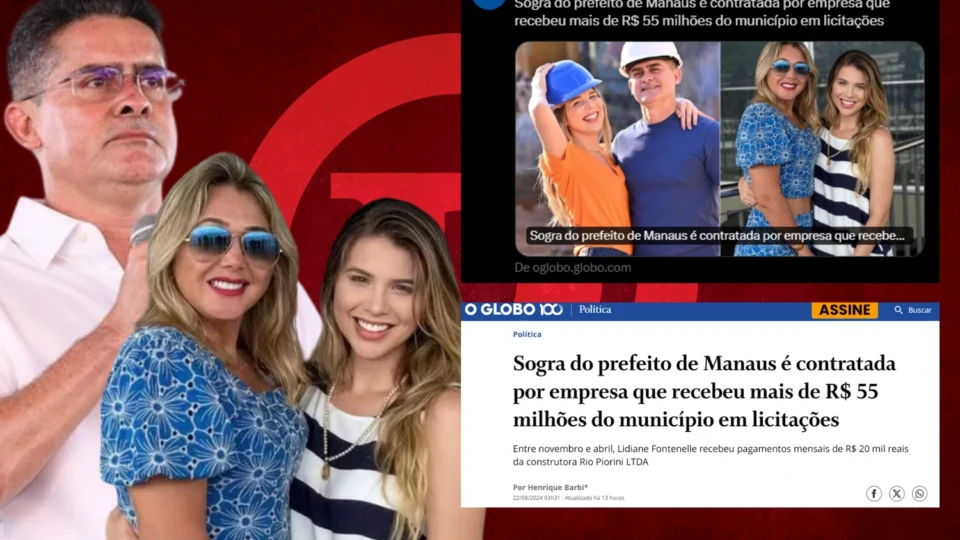 O Globo repercute pagamentos à sogra de David Almeida