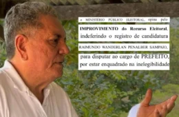Wanderlan Sampaio permanece inelegível após recurso negado pelo Ministério Público Eleitoral