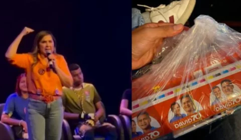 Dulce Almeida suspende aulas de crianças autistas para pedir apoio eleitoral a David Almeida