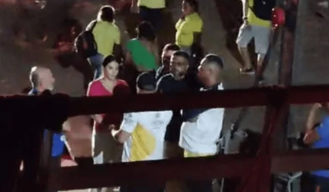 Grupo de Bi Garcia e Mateus Assayag tenta barrar cestas básicas para população afetada pela seca