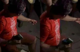 Apoiador de Mateus Assayag lança pedra em comício e atinge membros de comitiva de Brena Dianná