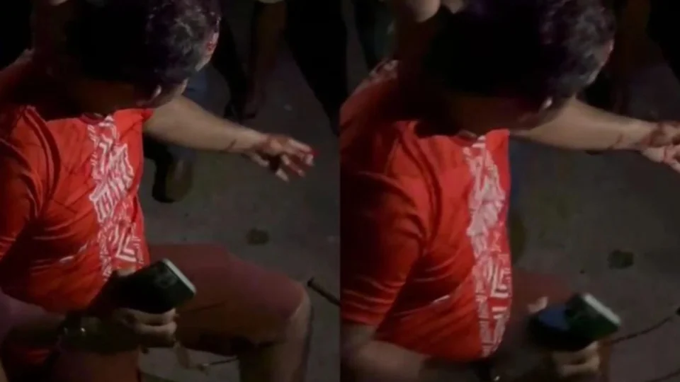 Apoiador de Mateus Assayag lança pedra em comício e atinge membros de comitiva de Brena Dianná