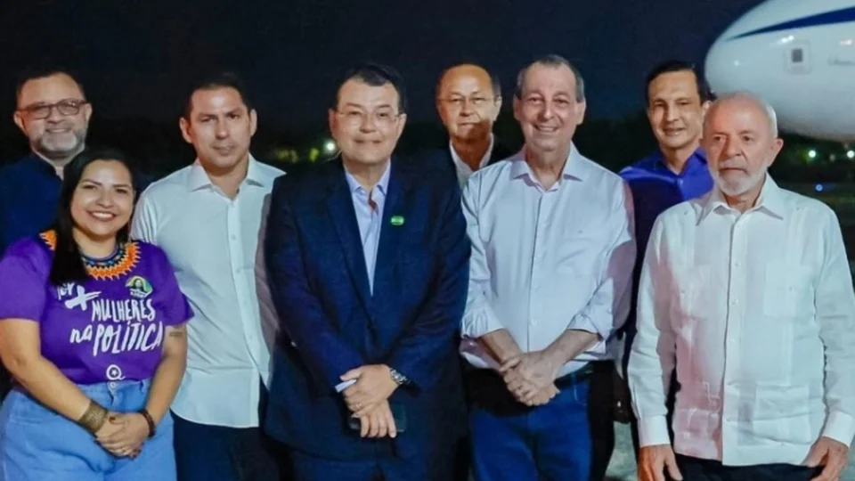 Braga e Omar excluem presença do governador na recepção a Lula em Manaus nas redes sociais