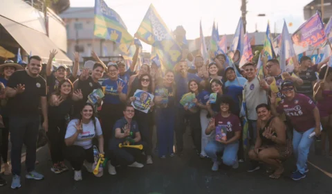 Roberto Cidade mobiliza mais de 400 jovens em Caminhada pela Juventude em Manaus