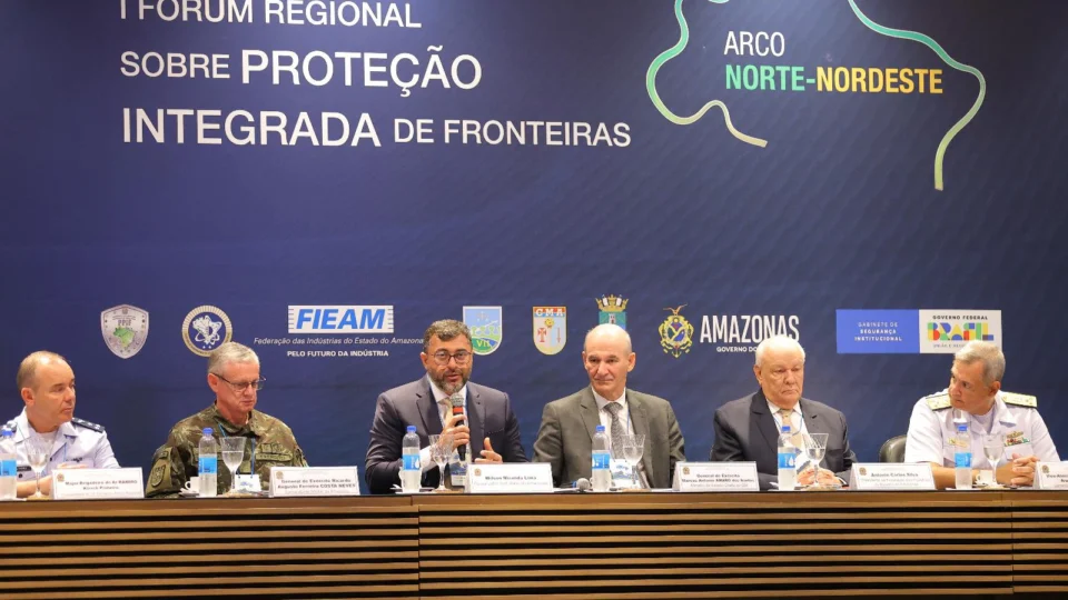 Em fórum, Wilson Lima defende convergência entre poderes para combate ao crime organizado