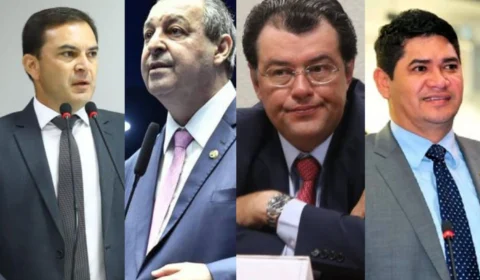 Omar, Braga e Bi Garcia removem polícia de Parintins e iniciam distribuição de rancho