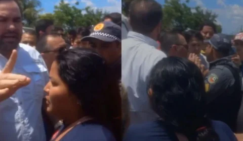 Vídeo: Prefeito Raylan Barroso é detido pela Polícia Militar durante evento em Eirunepé