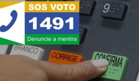 SOS Voto: cidadão pode denunciar mentiras sobre o processo eleitoral pelo 1491
