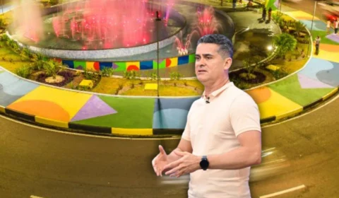 David Almeida pode ser multado por uso irregular de cores de partido em obras públicas