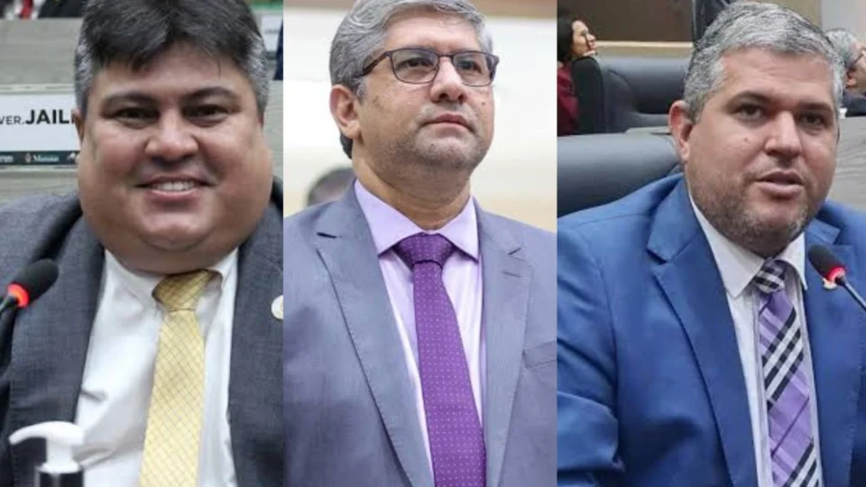 David Reis, Joelson Silva e Elan Alencar disputam presidência da Câmara de Manaus para 2025-2026