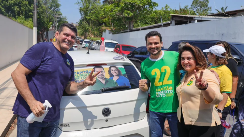 Capitão Alberto e Maria do Carmo têm agenda cheia com adesivaços e reuniões com partidos