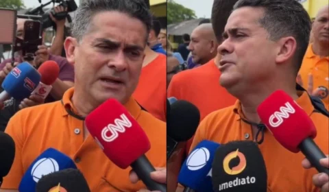 Prefeito de Manaus ataca rival ao votar e diz: “A mentira foi meu maior adversário nesta eleição”