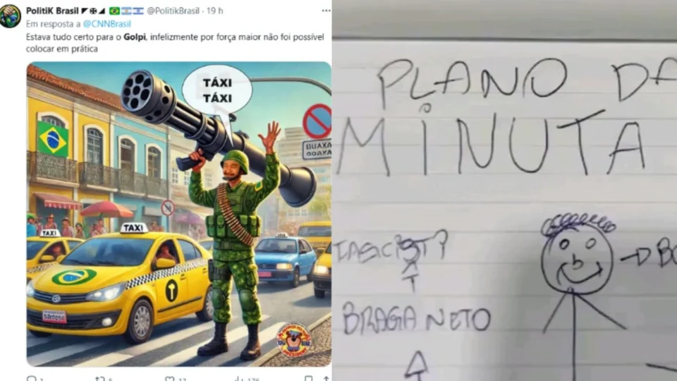 Suposto plano de golpe de Estado vira meme nas redes sociais