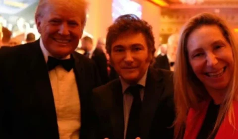 Trump elogia trabalho de Javier Milei e o chama de “MAGA” em jantar