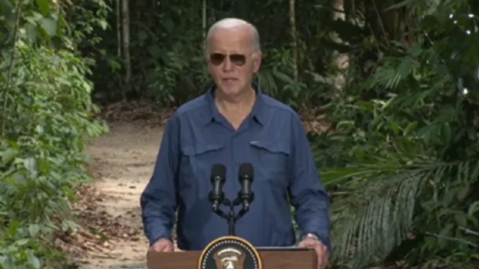 Em Manaus, Joe Biden anuncia US$ 50 milhões para Fundo Amazônia e preservação ambiental