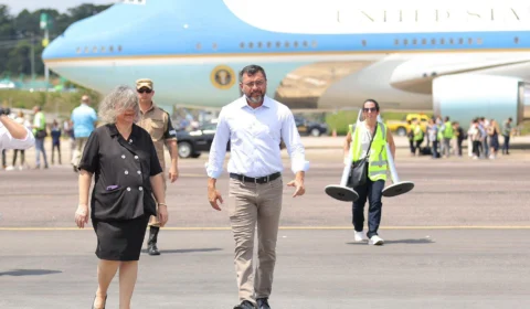Wilson Lima destaca apelo por escritório da Embaixada dos EUA no Amazonas durante visita de Biden