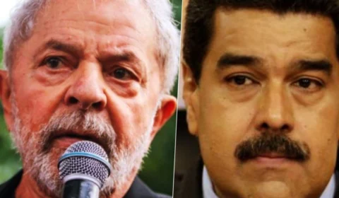 Regime venezuelano divulga cartaz com ameaça a Lula
