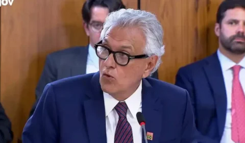Caiado critica PEC da Segurança e acusa governo federal de “usurpação de poder”