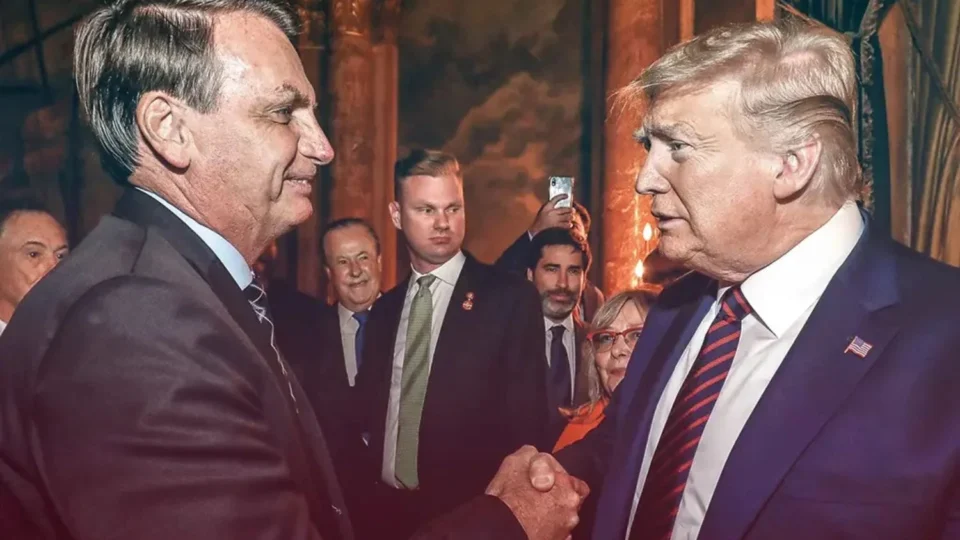 Bolsonaro declara apoio a Trump e o chama de ‘maior líder conservador da atualidade’