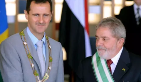 Lula concedeu a Bashar al-Assad a maior honraria brasileira