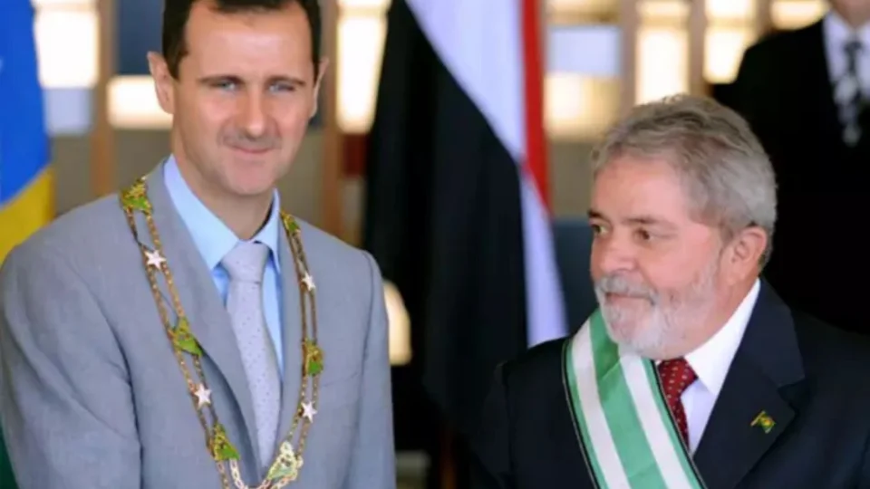 Lula concedeu a Bashar al-Assad a maior honraria brasileira