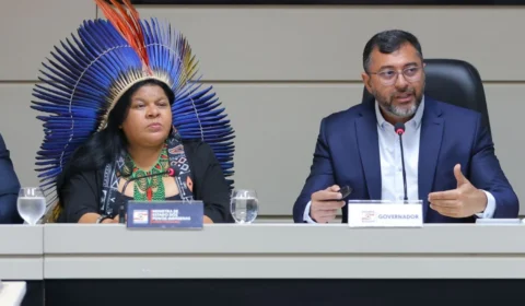 Wilson Lima se reúne com ministra dos Povos Indígenas e apresenta balanço sobre estiagem