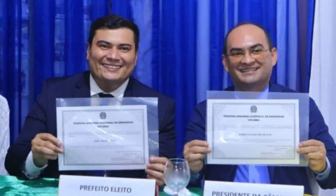 Thomé Neto e Marcley Araújo são diplomados como prefeito e vice de Autazes