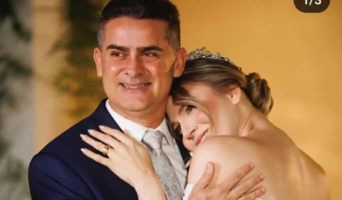 David Almeida e Izabelle Fontenelle oficializam união religiosa neste domingo
