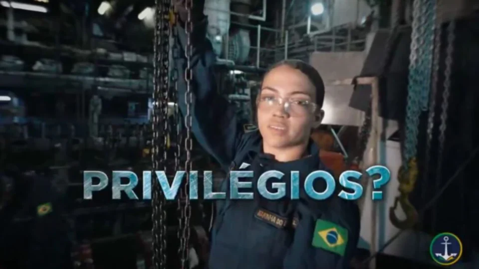 Marinha questiona “privilégios” em vídeo, e manda indireta ao governo federal