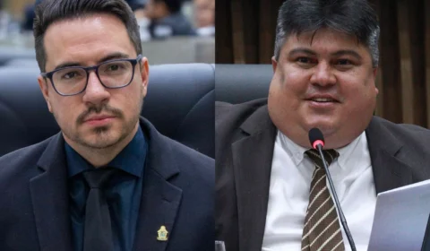 David Reis e Rodrigo Guedes disputam presidência da Câmara Municipal de Manaus nesta quarta