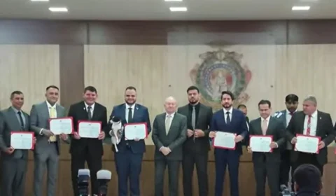 Diplomação do prefeito David Almeida e vereadores eleitos oficializa nova gestão em Manaus