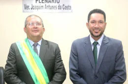 Tonho Santos e Cleucivan Reis tomam posse para novo mandato em Codajás